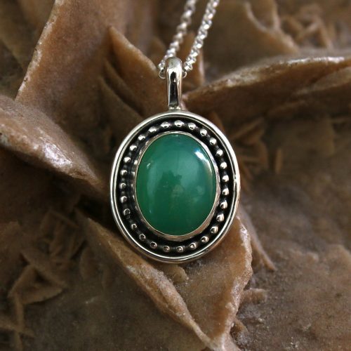 Colgante MAUI con CRISOPRASSA II