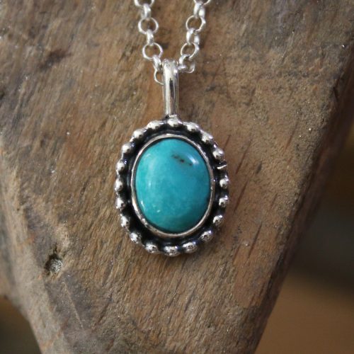 Colgante ZON con TURQUESA TIBETANA III