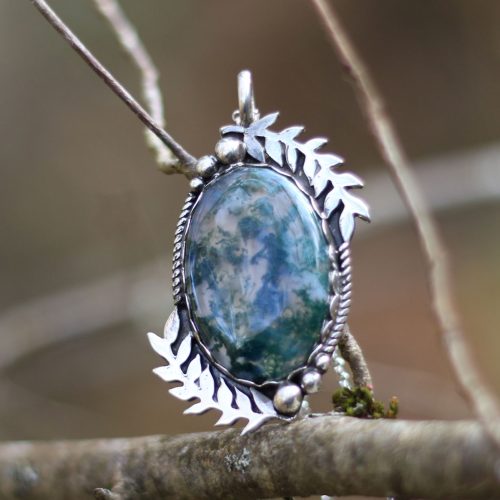 Colgante AGATA MOSS III