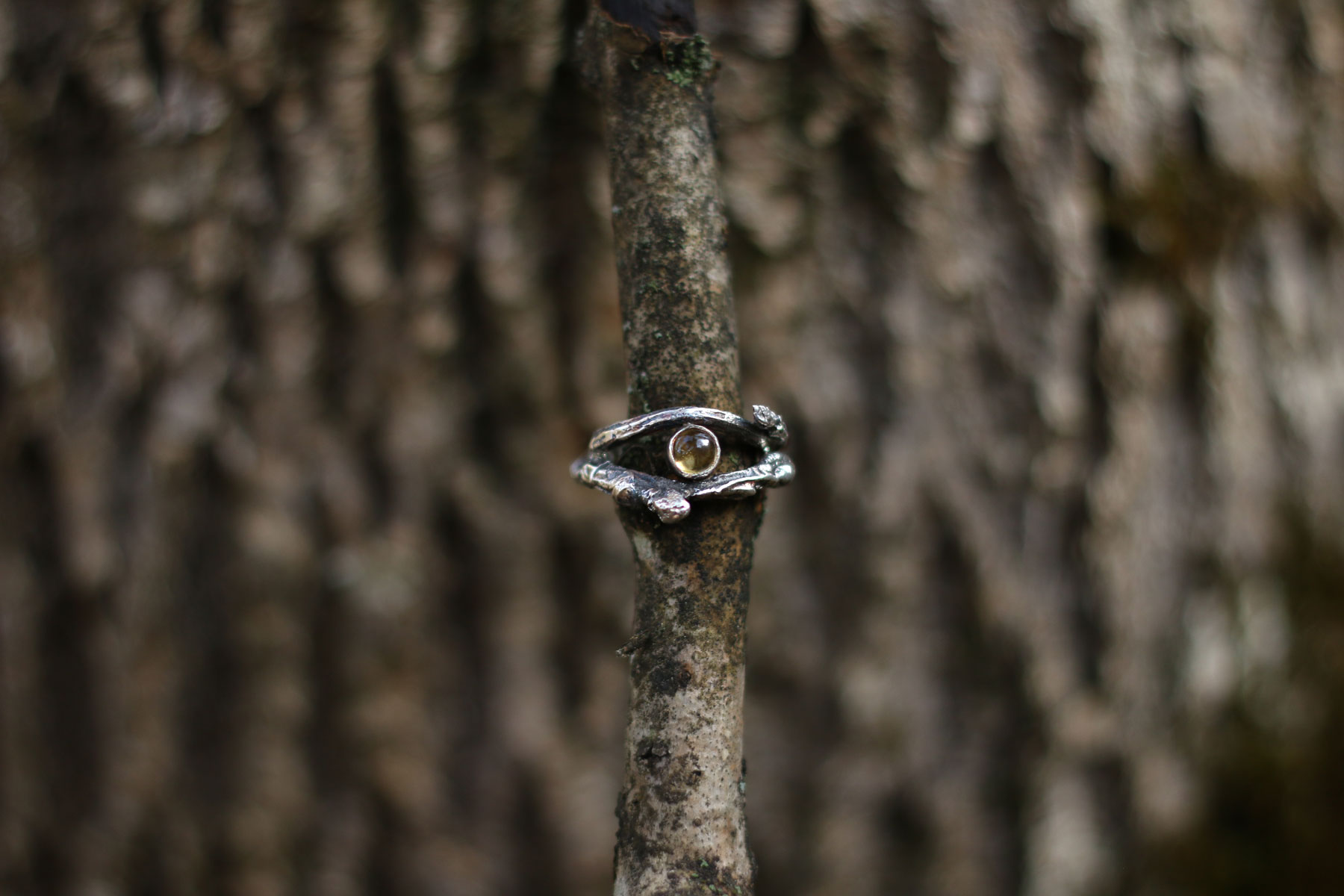 Anillo RAMA con CITRINO - Imagen 3