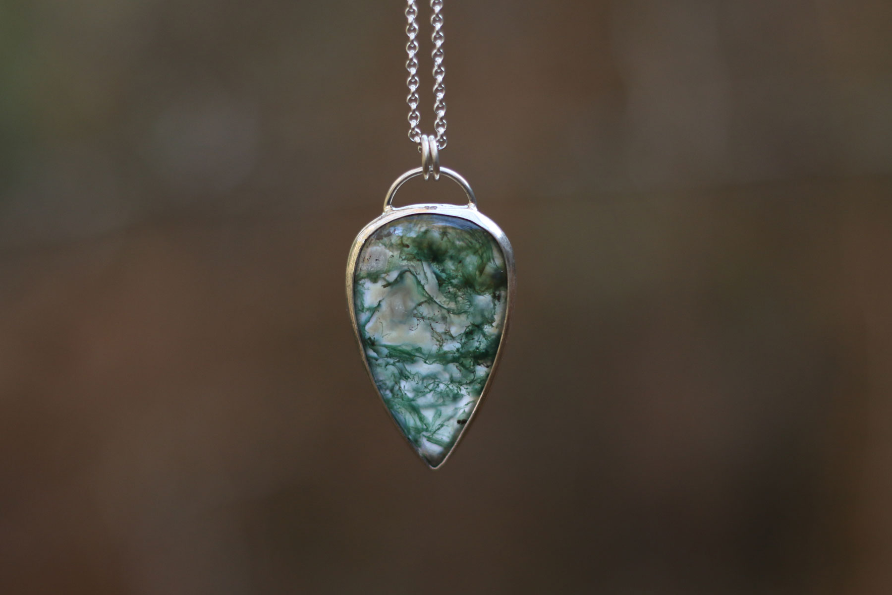 Colgante AGATA MOSS I