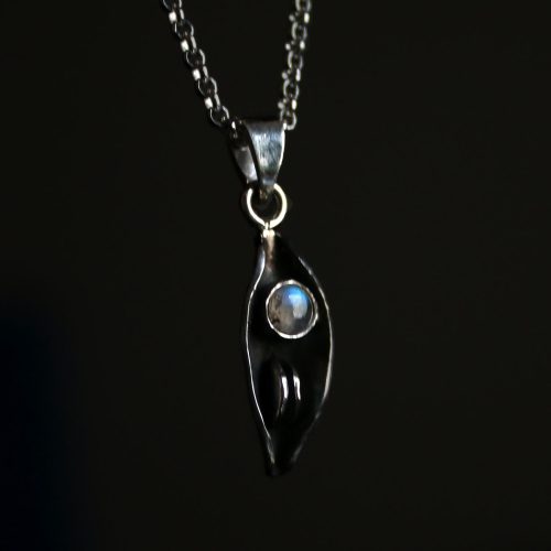 Colgante VENUS con PIEDRA LUNA