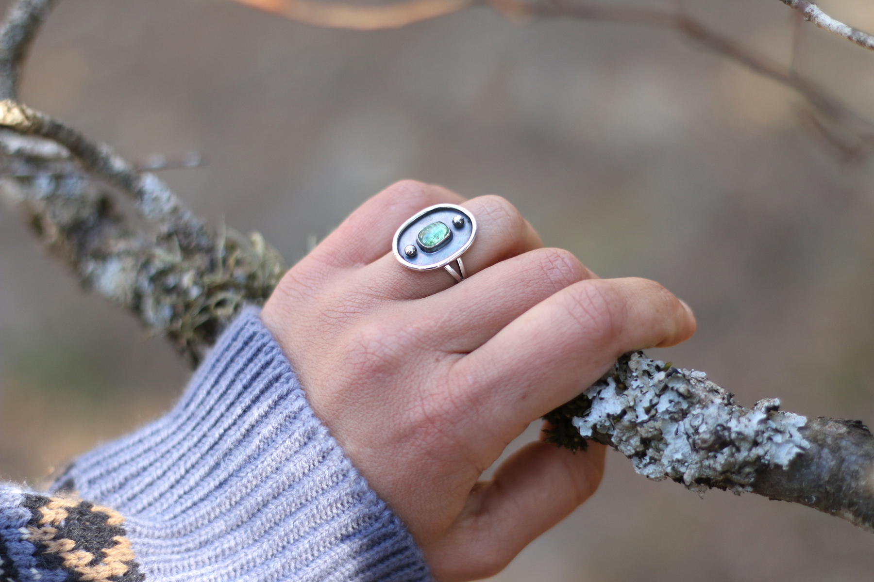 Anillo SEMILLA - Talla 16 - Imagen 2