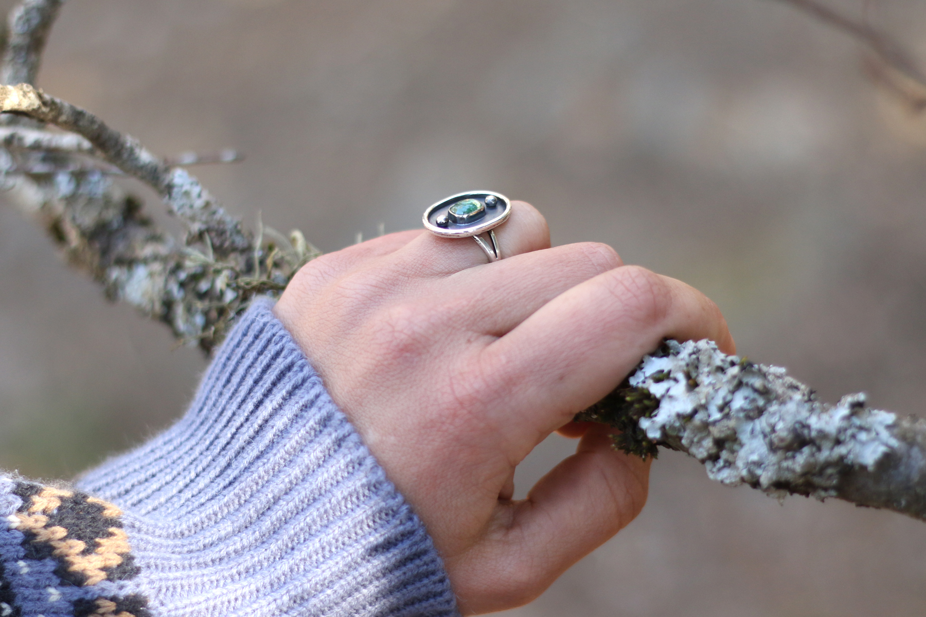 Anillo SEMILLA - Talla 16 - Imagen 3